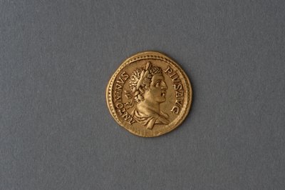 Aureus of Caracalla by Roman